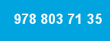 978 803 71 35 978 803 71 35